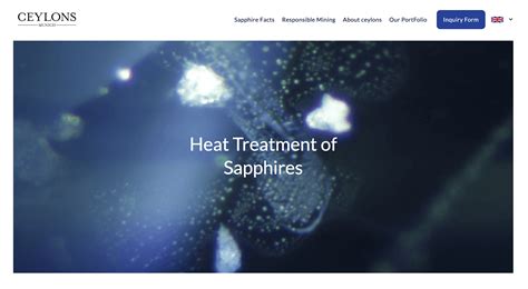 sapphire heat treatment process